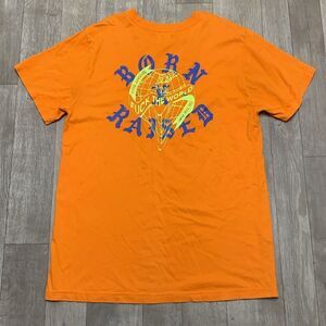 Mens Born X Raised F*** The World Crewneck Shortsleeve T-Shirt